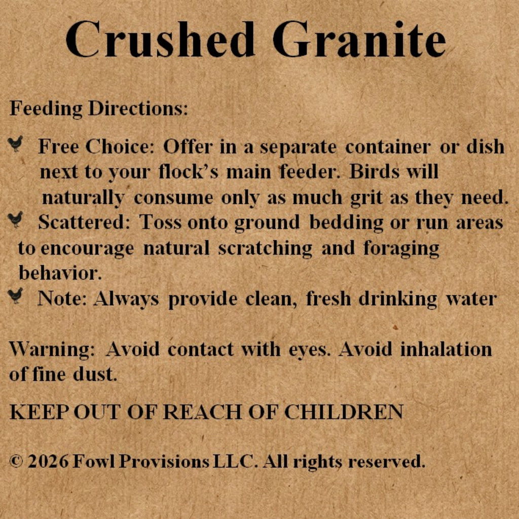 Crushed Granite