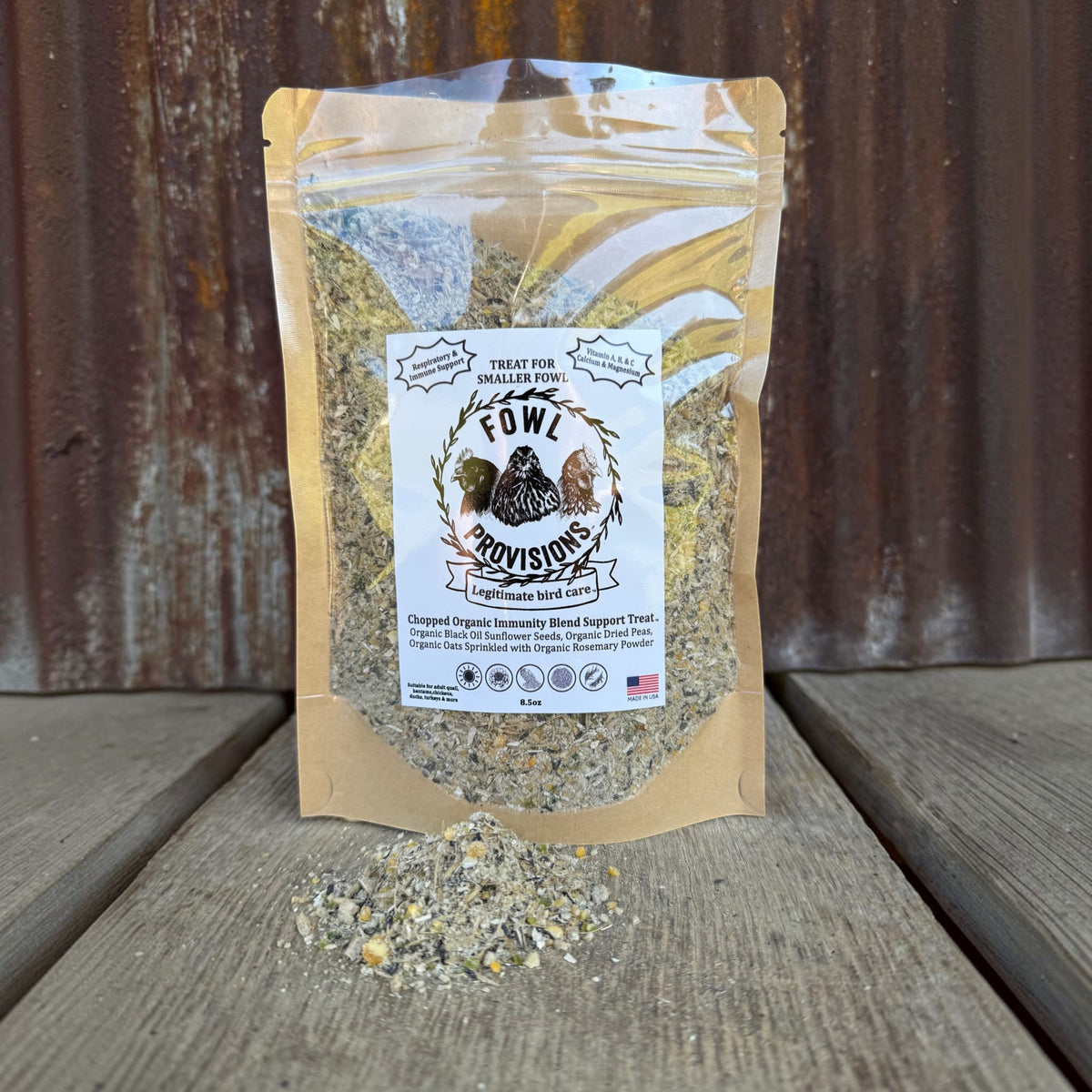 Chopped Organic Immunity Blend Support Treat™