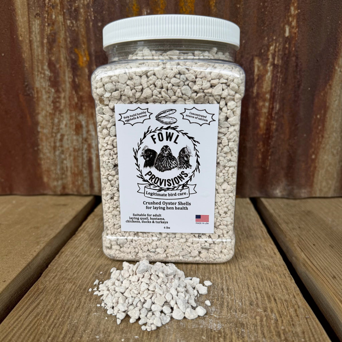 Crushed Oyster Shells