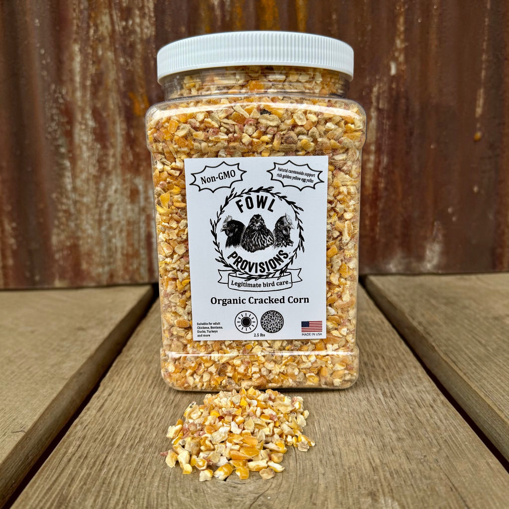 Organic Cracked Corn