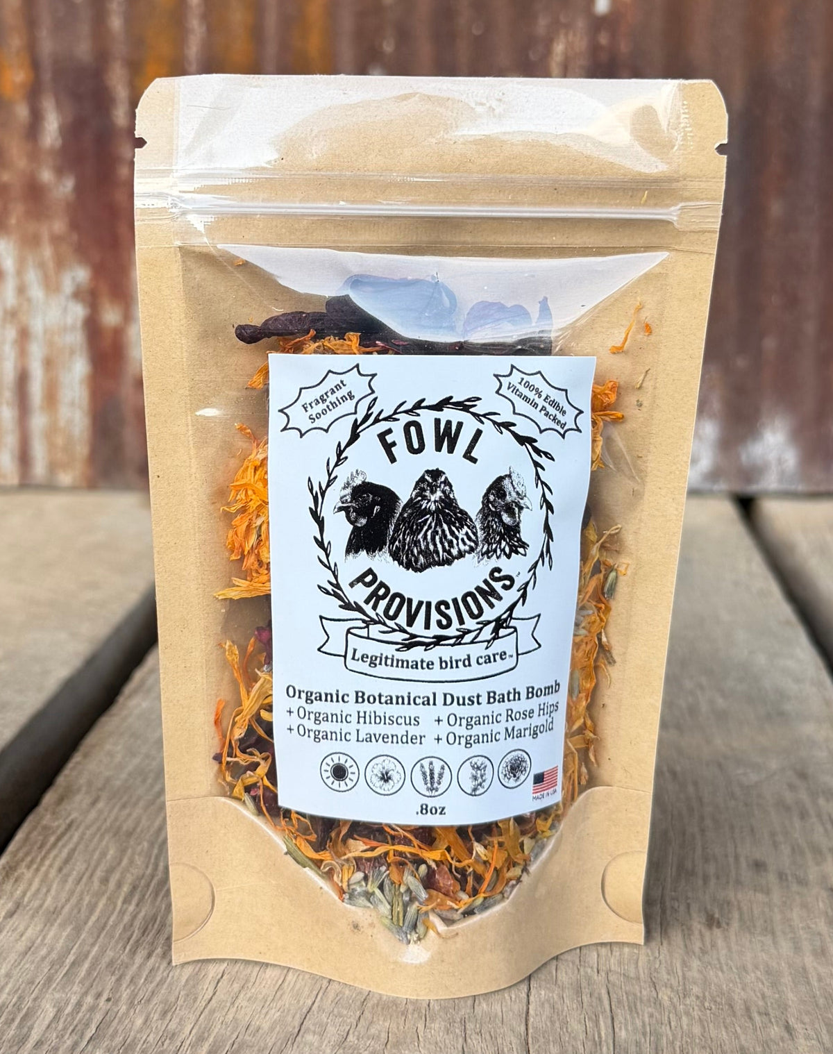Organic Botanical Dust Bath Bomb™