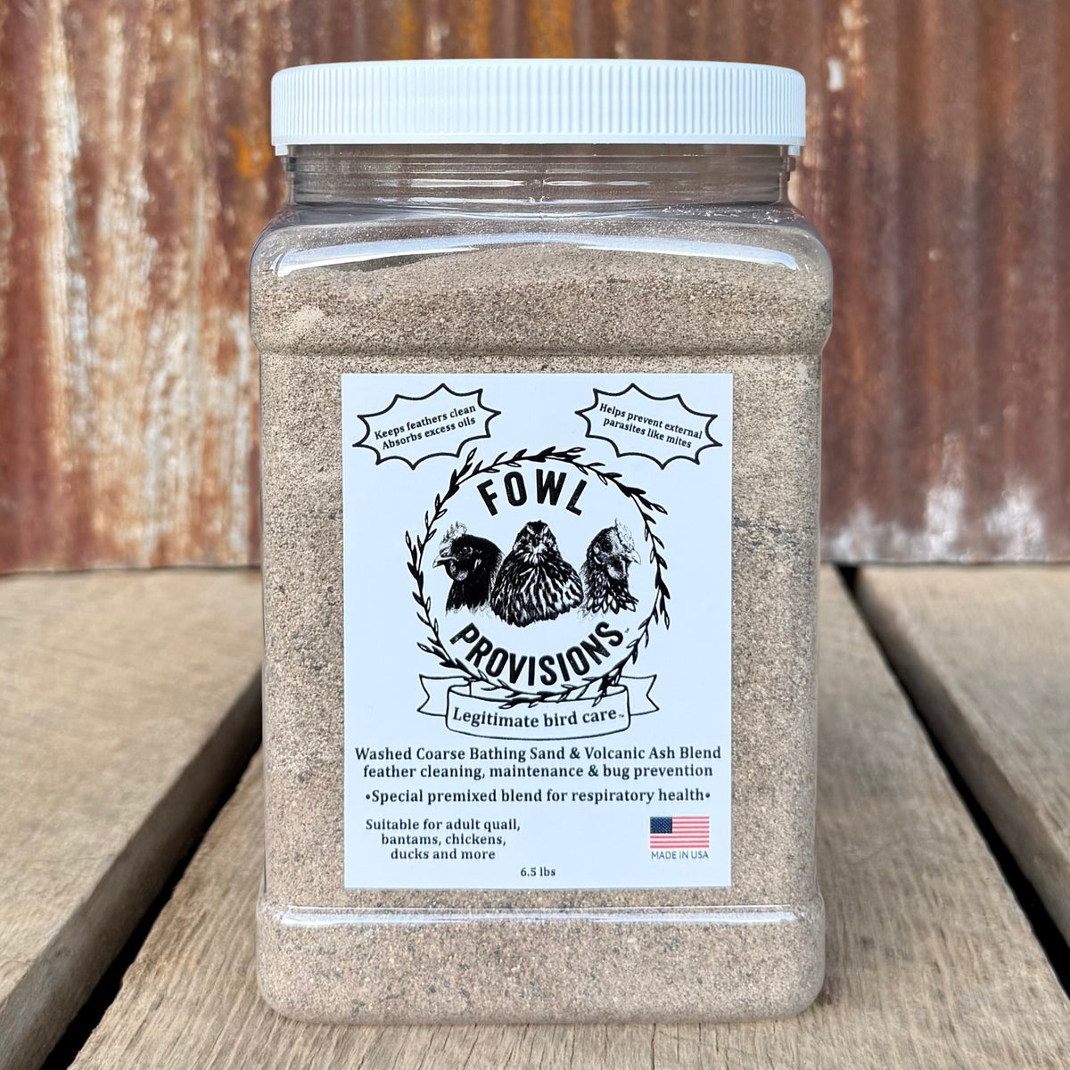 Washed Coarse Bathing Sand & Volcanic Ash Blend
