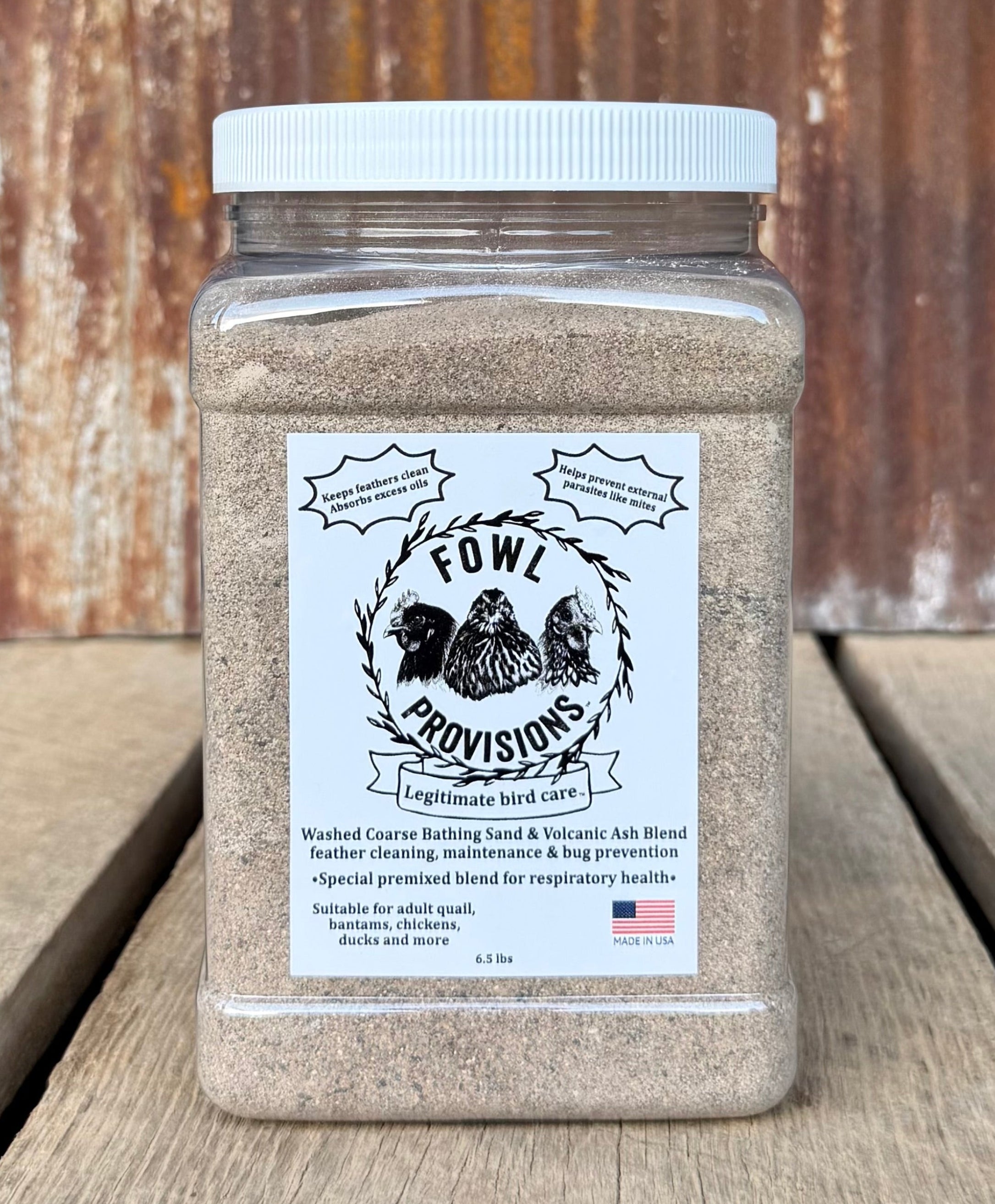 Washed Coarse Bathing Sand & Volcanic Ash Blend™