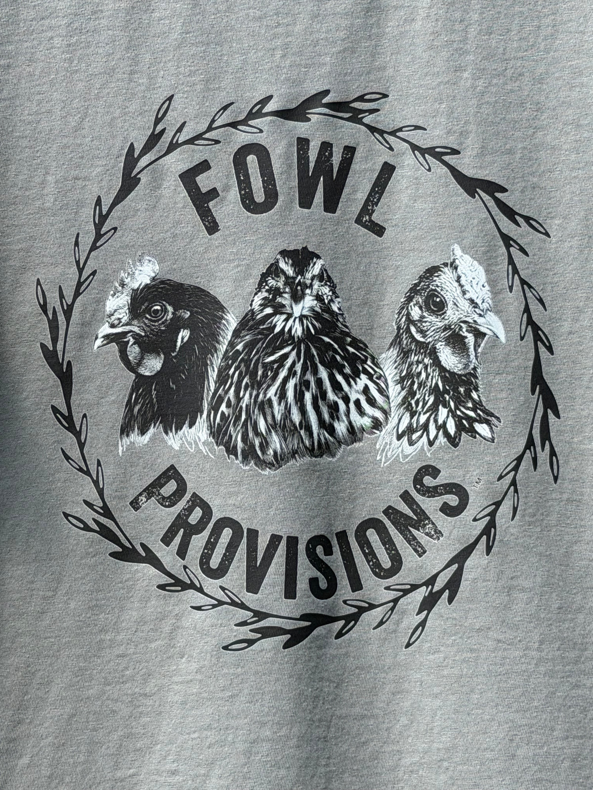 Fowl Provisions™ Company Logo T-Shirt