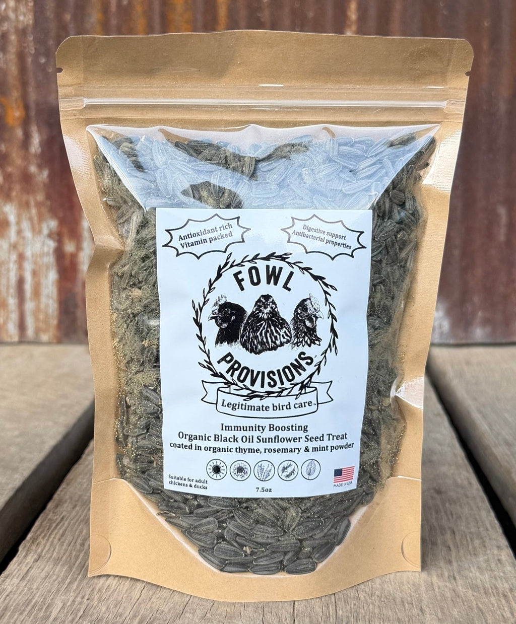Immunity Boosting Organic Black Oil Sunflower Seed Treat™
