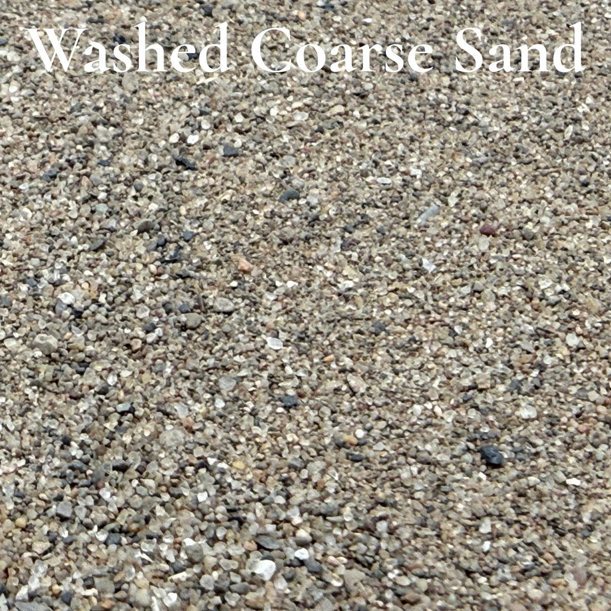 100% Washed Coarse Bathing Sand